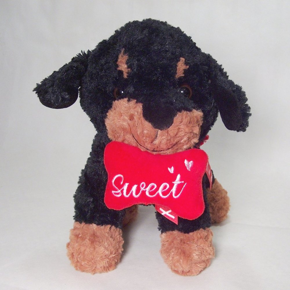 Plush Dog Sweet Hearts Stuffed Animal Hugfun Plushy Girlfirend Wife Lover